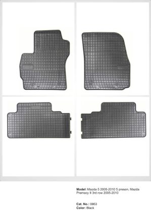KILIMĖLIAI MAZDA 5 5OS. 2005-20110; MAZDA PREMACY II 5OS. 2005-2010