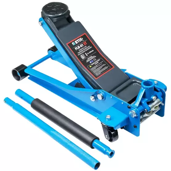 STIX hidraulinis domkratas su ratukais 3T