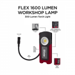 ROOKS FLEX LED prožektorius 15W 1500lm..