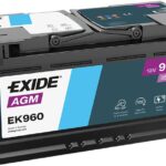 EXIDE EK960 96Ah 850A (EN) AGM akumuliatorius